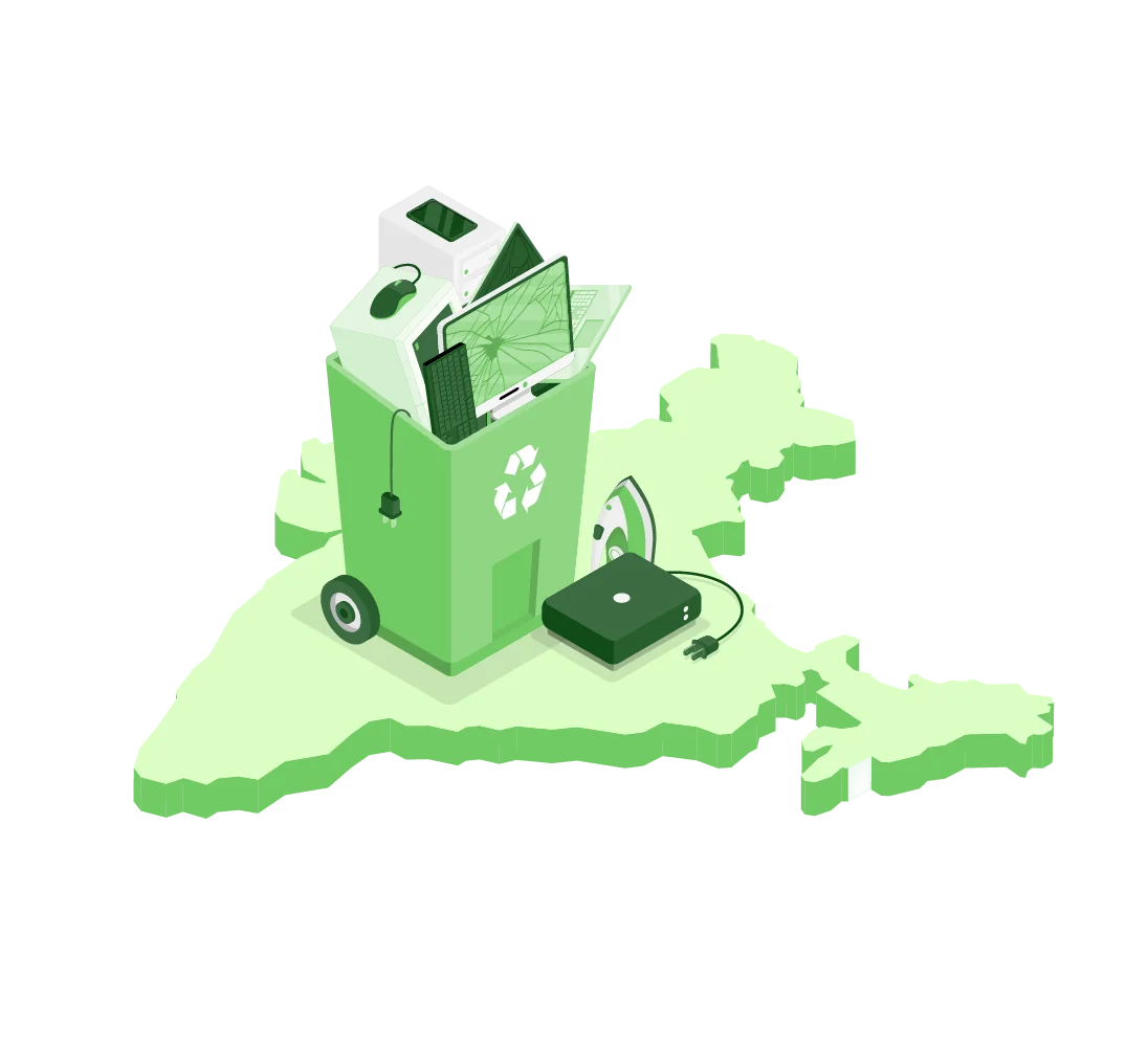 Corporate e-waste collection and responsible recycling in India